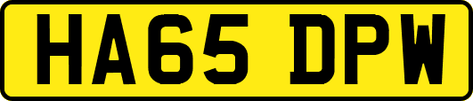HA65DPW