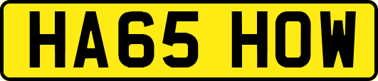 HA65HOW