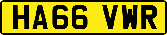 HA66VWR