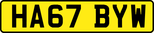 HA67BYW