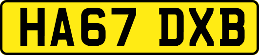 HA67DXB