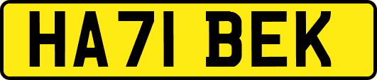 HA71BEK