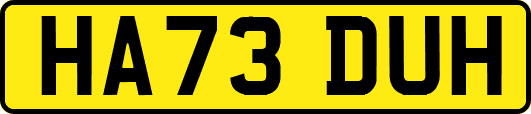 HA73DUH