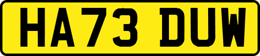 HA73DUW