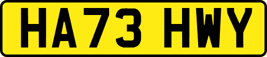 HA73HWY