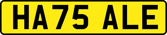 HA75ALE