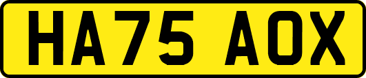 HA75AOX
