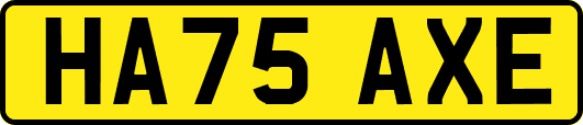 HA75AXE