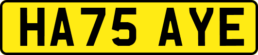 HA75AYE