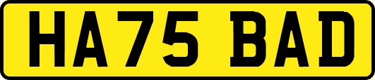 HA75BAD