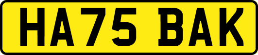 HA75BAK