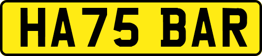 HA75BAR