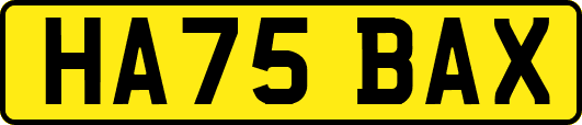 HA75BAX
