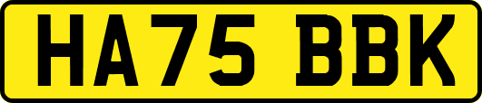 HA75BBK