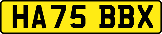 HA75BBX
