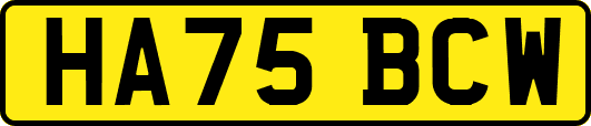 HA75BCW