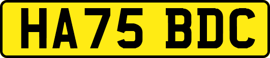 HA75BDC