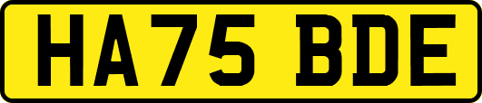 HA75BDE