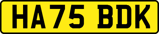 HA75BDK