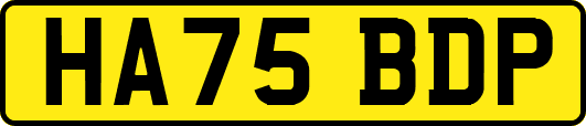 HA75BDP