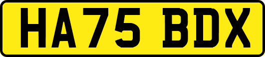 HA75BDX