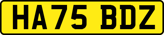HA75BDZ