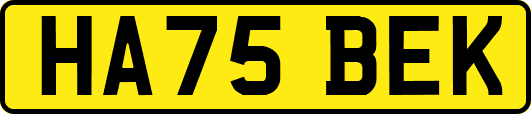 HA75BEK