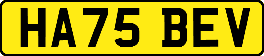 HA75BEV