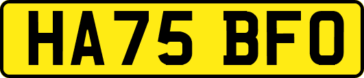 HA75BFO