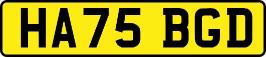 HA75BGD