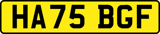 HA75BGF
