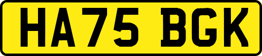 HA75BGK