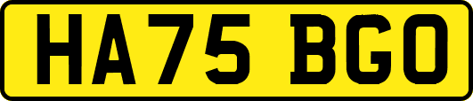 HA75BGO