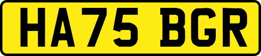 HA75BGR