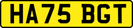 HA75BGT