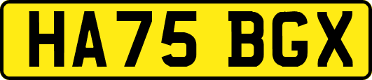 HA75BGX