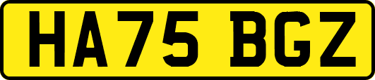 HA75BGZ