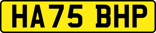 HA75BHP