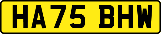 HA75BHW