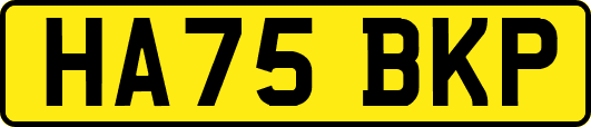 HA75BKP