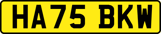 HA75BKW