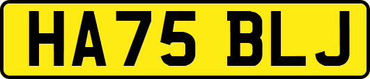 HA75BLJ