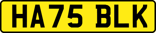 HA75BLK