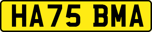 HA75BMA