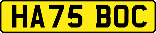 HA75BOC