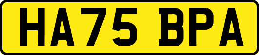 HA75BPA