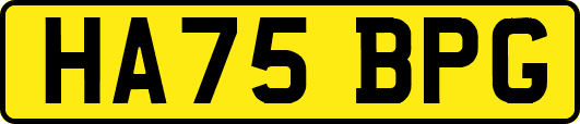 HA75BPG