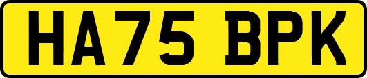 HA75BPK