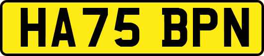 HA75BPN