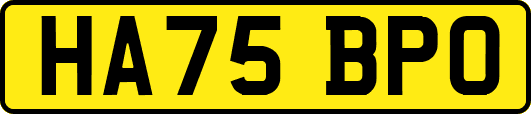 HA75BPO